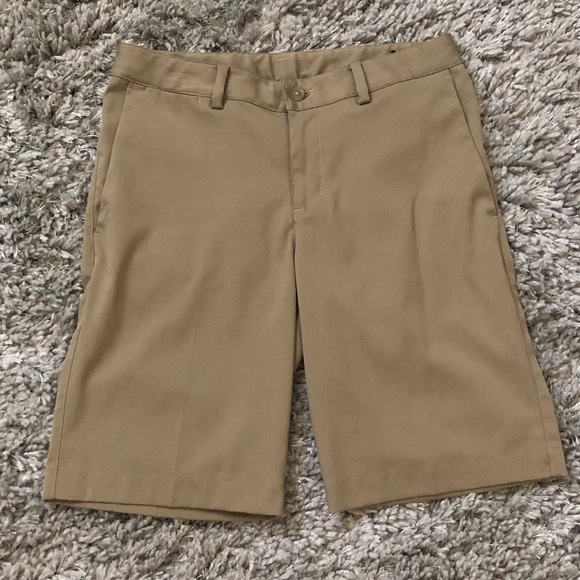 boys dri fit khaki shorts